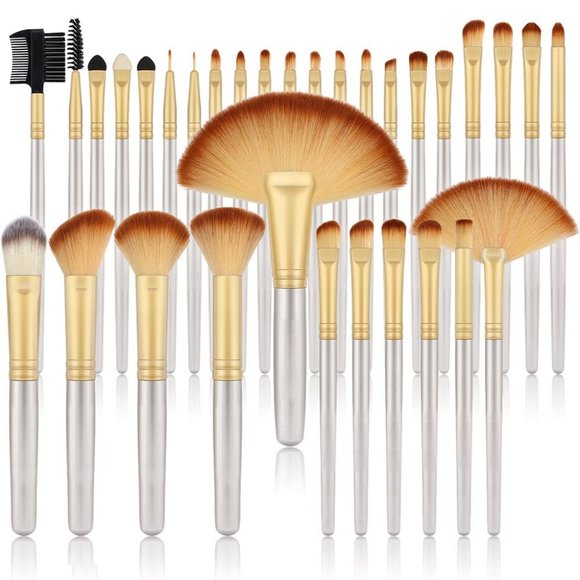 Makeup Brushes Professional‎ 32pcs Makeup Brush Set, Makeup Brushes Set - Picture 1 of 16